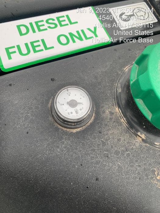 2022 Allmand NLV3GR (4) LED Light Fixture 350W, 23' Vertical Mast, 3kW Prime, Towable, ES Decals, T3