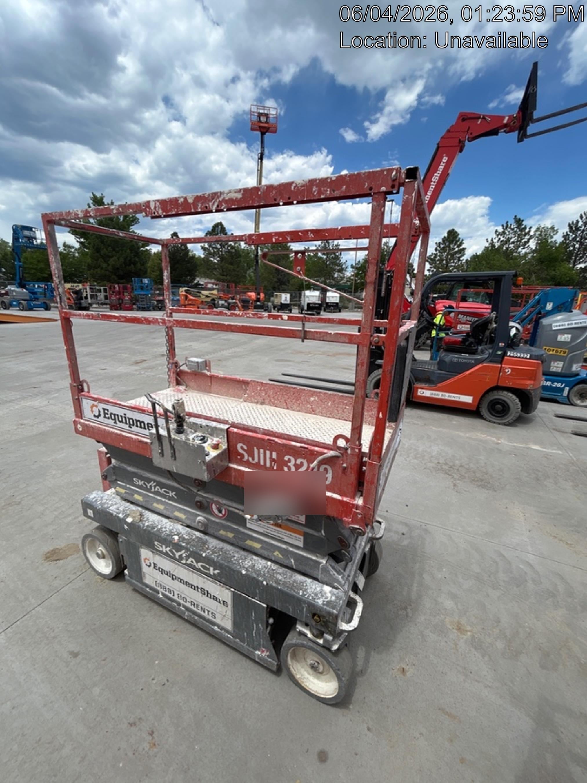 2019 Skyjack SJIII-3219 Standard Options