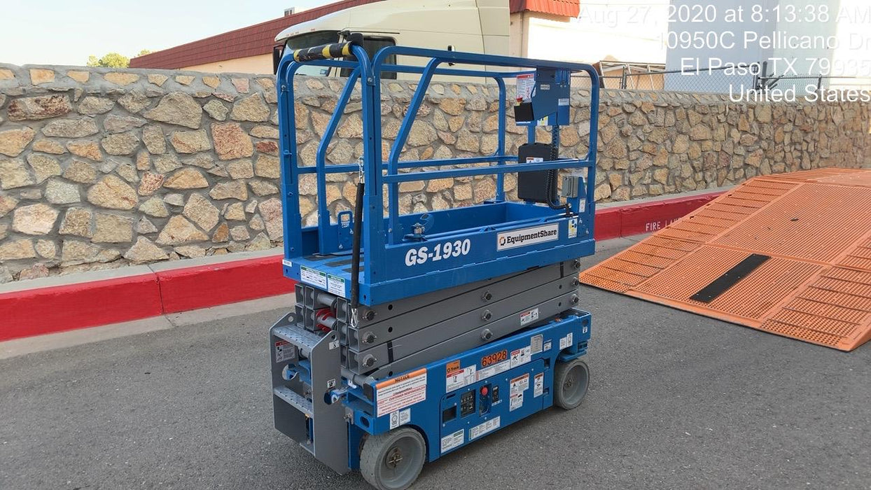 2020 Genie GS-1930 Standard Machine