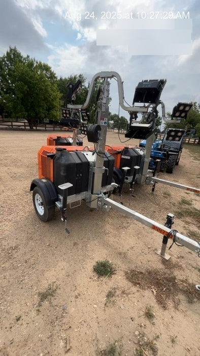 2024 Wanco WLTT-4MM4K Diesel, Deep Sea Controller, Shore Power Plug, Auto Start, (4) 350W LED Floodlights, 4kW Generator, 60 Gal Fuel Tank, 2" Ball, T3