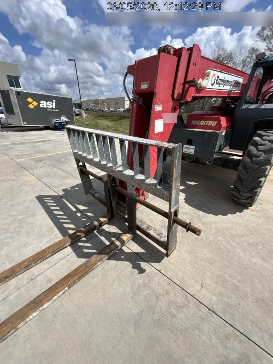 2018 Manitou MTA8044 MTA 8044 - 74 HP T4, Canopy, Worklights/Strobe, Beacon, 66" Carriage, 48" Forks, Solid Tires, Lift Hook, Aux Hydraulics
