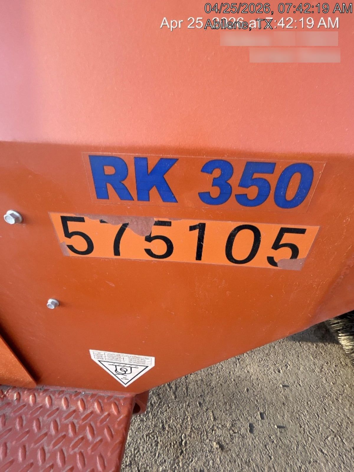 2025 BROCE RK350