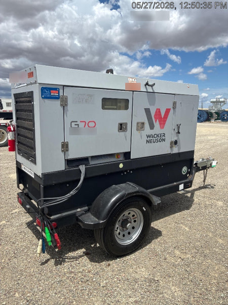 2019 WACKER NEUSON G70