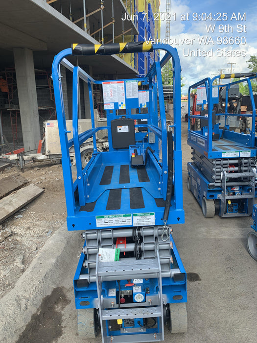 2019 Genie GS-1930 Half Height Swing Gate, 800W Inverter