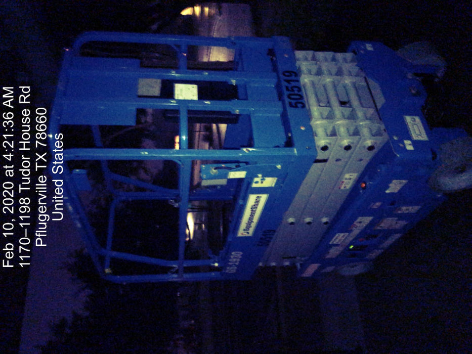 2019 Genie GS-1930 Fixed Rails with Chain Entry