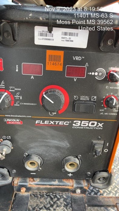 2020 LINCOLN ELECTRIC FLEXTEC 350X