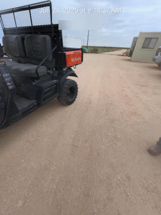 2022 Kubota RTV-X1140W-H Plastic Canopy, Windshield Acrylic Clear, LED Strobe Light, Wire Harness Kit, Back up Alarm