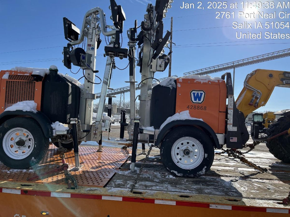 2024 Wanco WLTT-4MM4K Diesel, Deep Sea Controller, Shore Power Plug, Auto Start, (4) 350W LED Floodlights, 4kW Generator, 60 Gal Fuel Tank, 2" Ball, T3