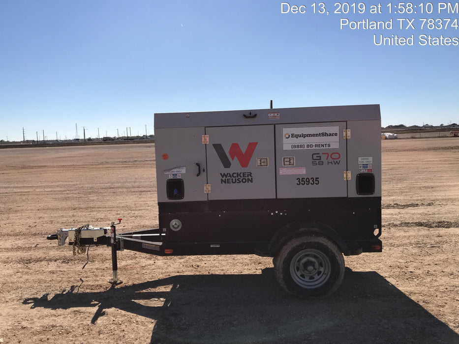 2019 WACKER NEUSON G70