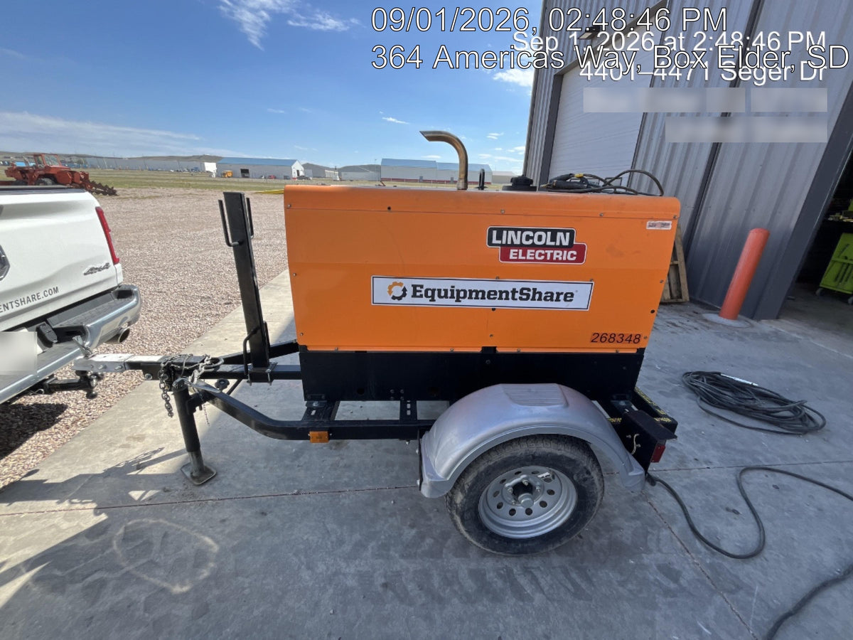 2022 Lincoln Electric LE400 Kubota V1505, Trlr, Cable Rack, Light Kit, ES Decals, T3