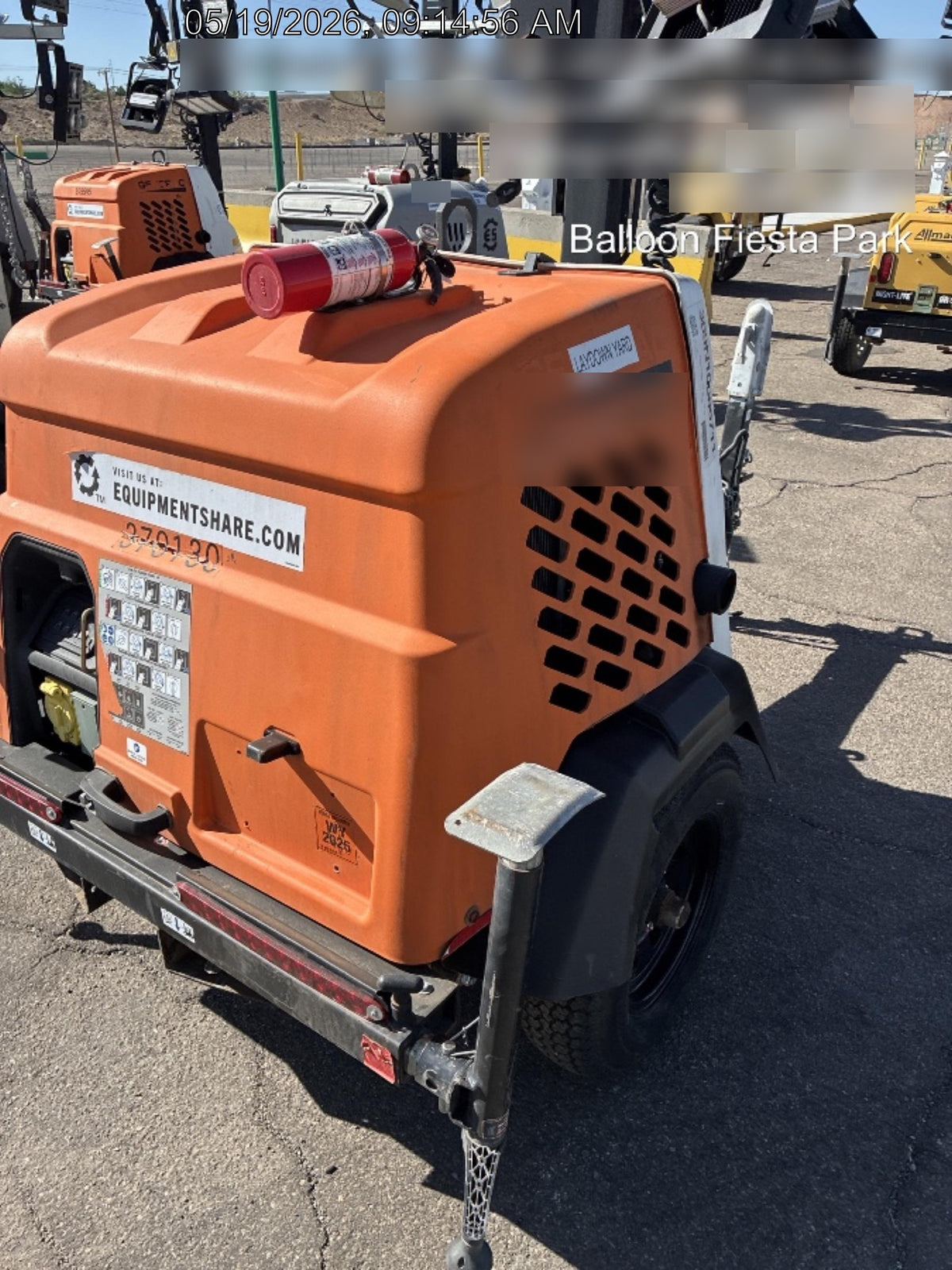 2023 Generac MLT2 Diesel, Flex Switch 120V Input, Powerzone Controller, 
(4) 320W LED Lights, 4kW Generator, 39.9 Gal Fuel Tank, 2" Ball, T3