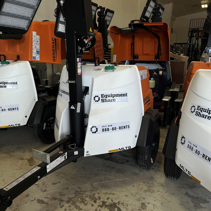 2023 Generac MLT2 Diesel, Flex Switch 120V Input, Powerzone Controller, (4) 320W LED Lights, 4kW Generator, 39.9 Gal Fuel Tank, 2" Ball, T3