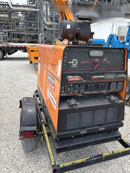 2021 Lincoln Electric Vantage 549X Ready Pak 3, ORANGE (includes trailer, cable rack, fender light kit)