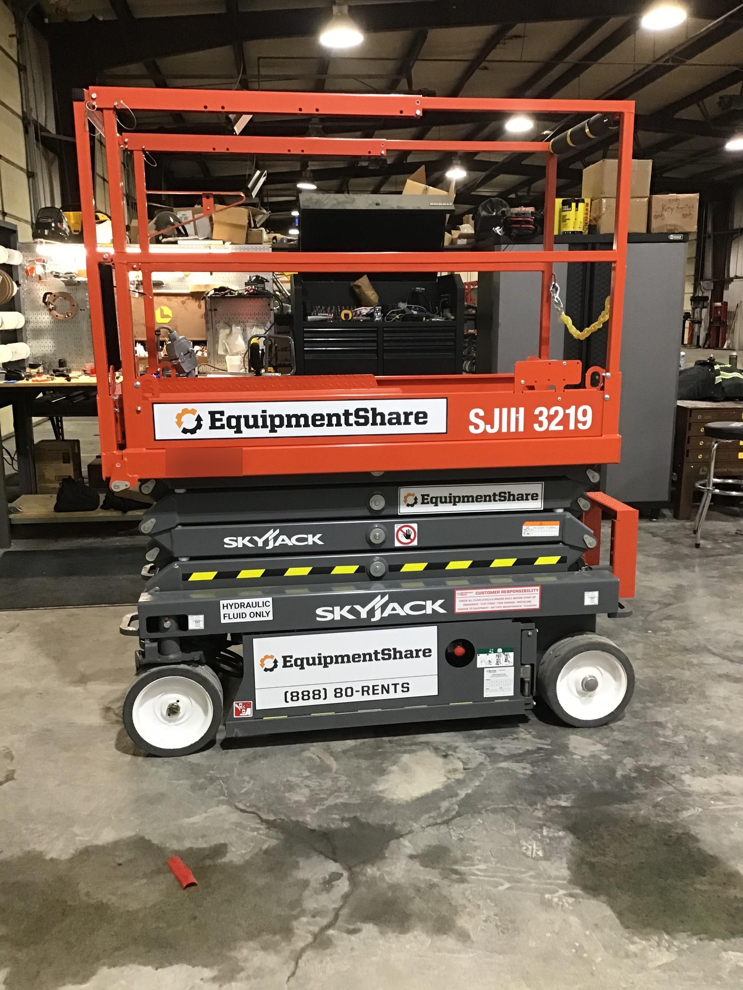 2019 Skyjack SJIII-3219 Standard Options, Trojan Batteries
