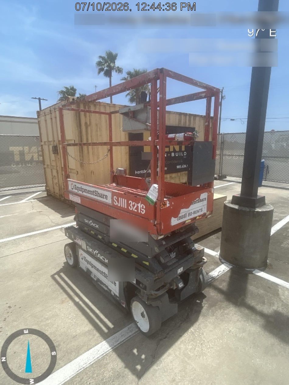 2019 Skyjack SJIII-3219 Standard Options, Trojan Batteries