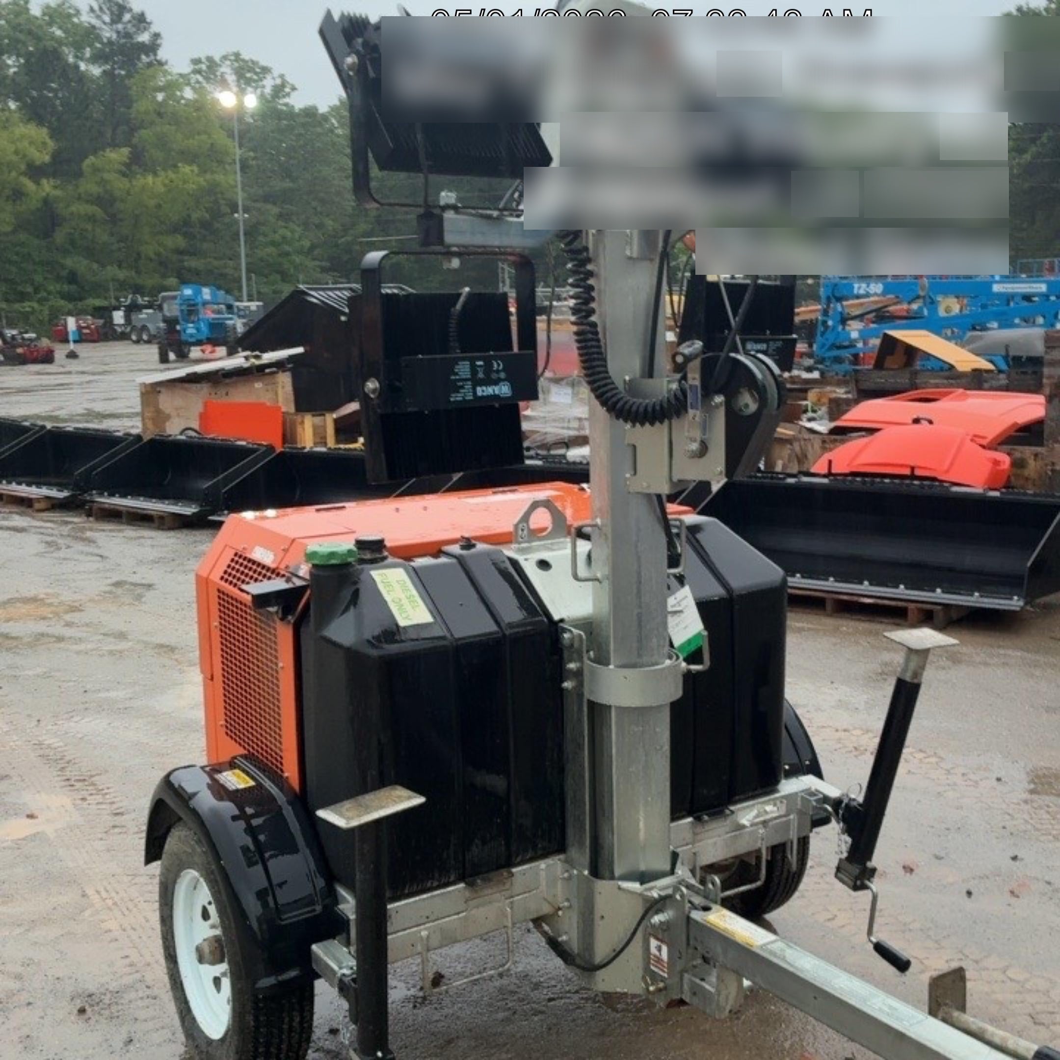2024 Wanco WLTT-4MM4K Diesel, Deep Sea Controller, Shore Power Plug, Auto Start, (4) 350W LED Floodlights, 4kW Generator, 60 Gal Fuel Tank, 2" Ball, T3