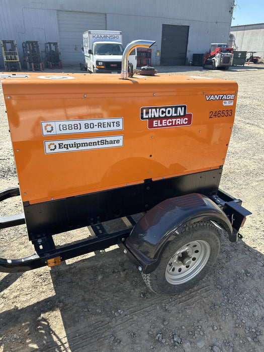 2022 Lincoln Electric LE400 Kubota V1505, Trlr, Cable Rack, Light Kit, ES Decals, T3