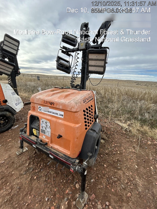 2023 Generac MLT2 Diesel, Flex Switch 120V Input, Powerzone Controller, (4) 320W LED Lights, 4kW Generator, 39.9 Gal Fuel Tank, 2" Ball, T3