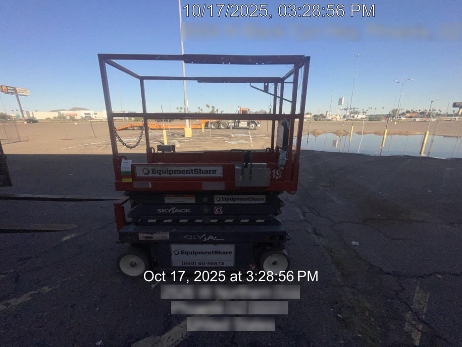 2019 Skyjack SJIII-3219 Standard w/Trojan Batteries