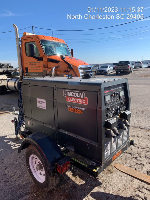 2021 Lincoln Electric Dual Maverick 200/200X Ready Pak 3 (includes trailer, cable rack, fender light kit)