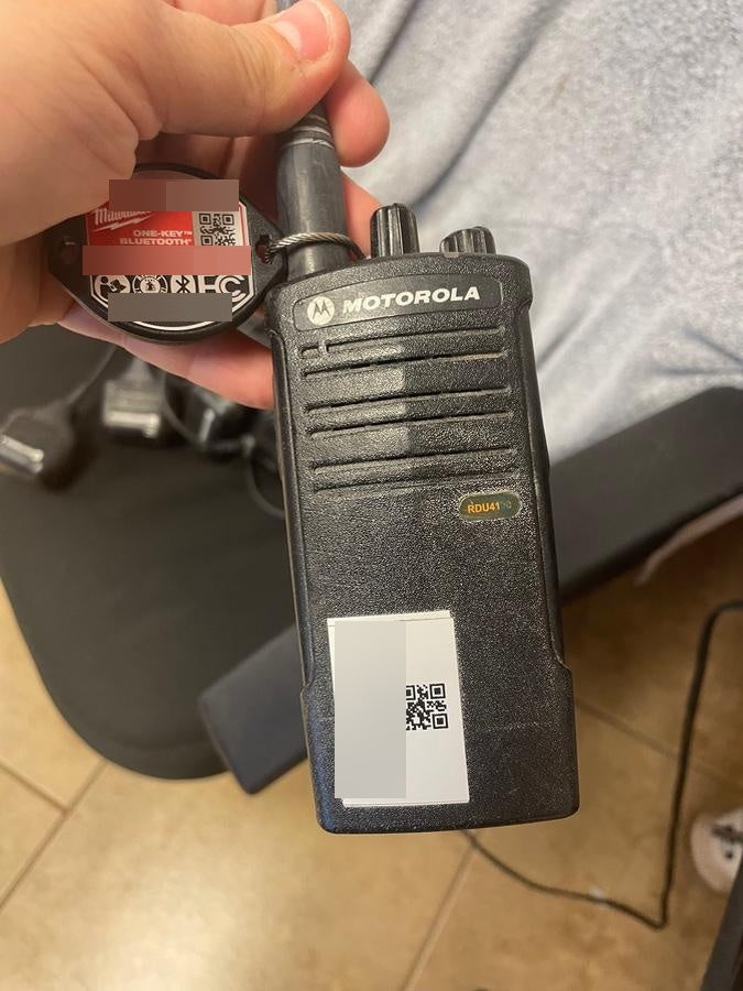 2020 MOTOROLA RDU4100