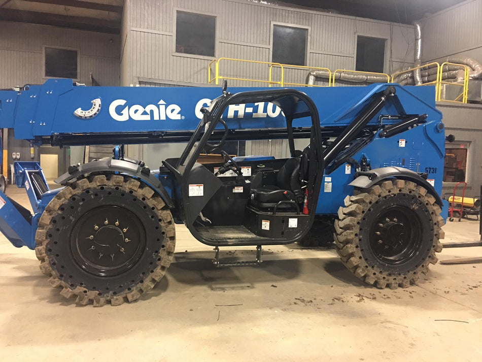 2017 Genie GTH-1056 Genie GTH1056, Solid Tires, 60" carriage, Open ROPS