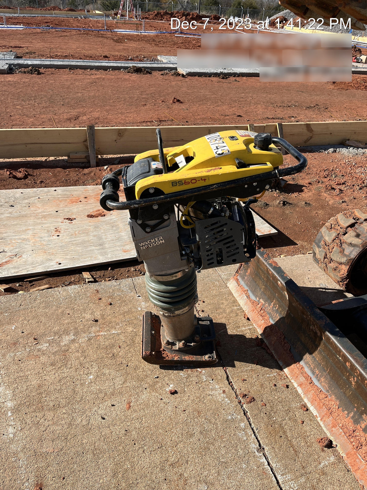2020 WACKER NEUSON BS60-4As