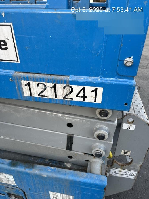 2020 Genie GS-1930 Solid Non Marking Tires, Beacon, Folding rails with half height swing gate, Telematics