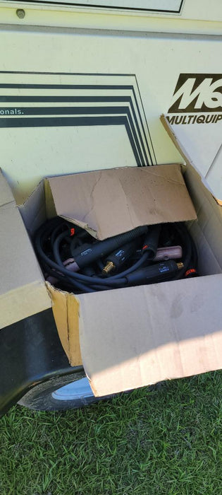 2020 Multiquip DLW400ESA4 400 amp Welder, 14kW, 120/240V, T4F Kubota, Trailer