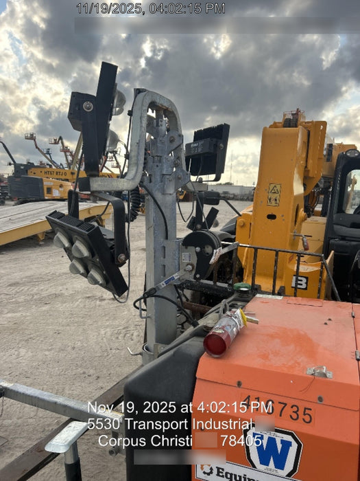 2024 Wanco WLTT-4MM4K Diesel, Deep Sea Controller, Shore Power Plug, Auto Start, (4) 350W LED Floodlights, 4kW Generator, 60 Gal Fuel Tank, 2" Ball, T3