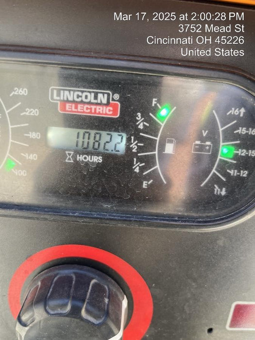 2021 Lincoln Electric Vantage 549X Ready Pak 3, ORANGE (includes trailer, cable rack, fender light kit)