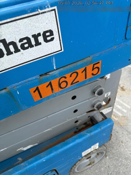 2020 Genie GS-1930 Solid Non Marking Tires, Beacon, Folding rails with half height swing gate