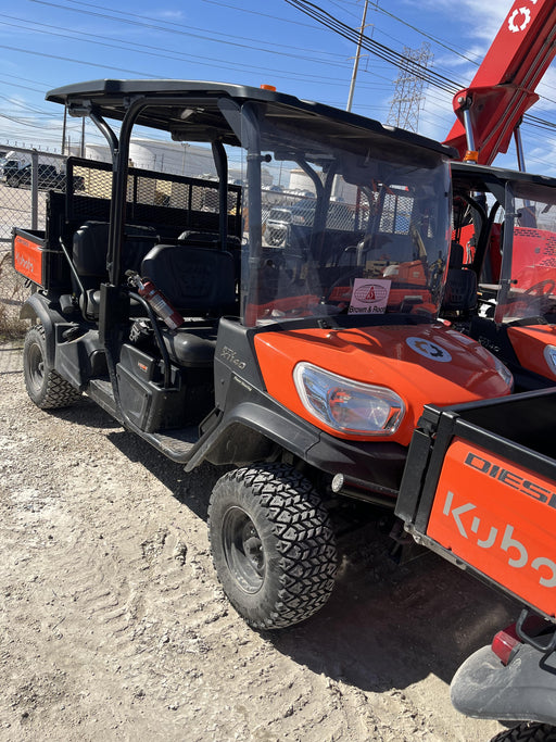 2021 Kubota RTV-X1140W-H Plastic Canopy, Windshield Acrylic Clear, LED Strobe Light, Wire Harness Kit, Back up Alarm