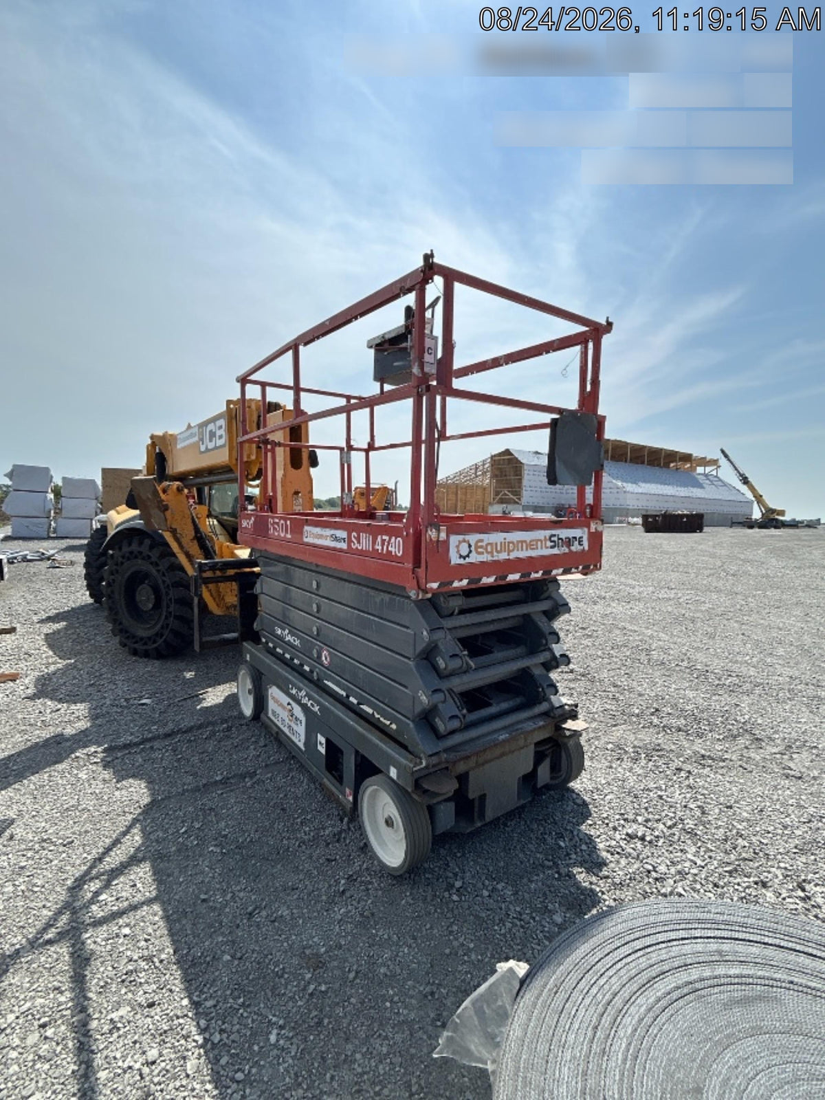 2017 Skyjack SJIII-4740 Skyjack SJ4740, Extended Warranty 5yr/5k hr