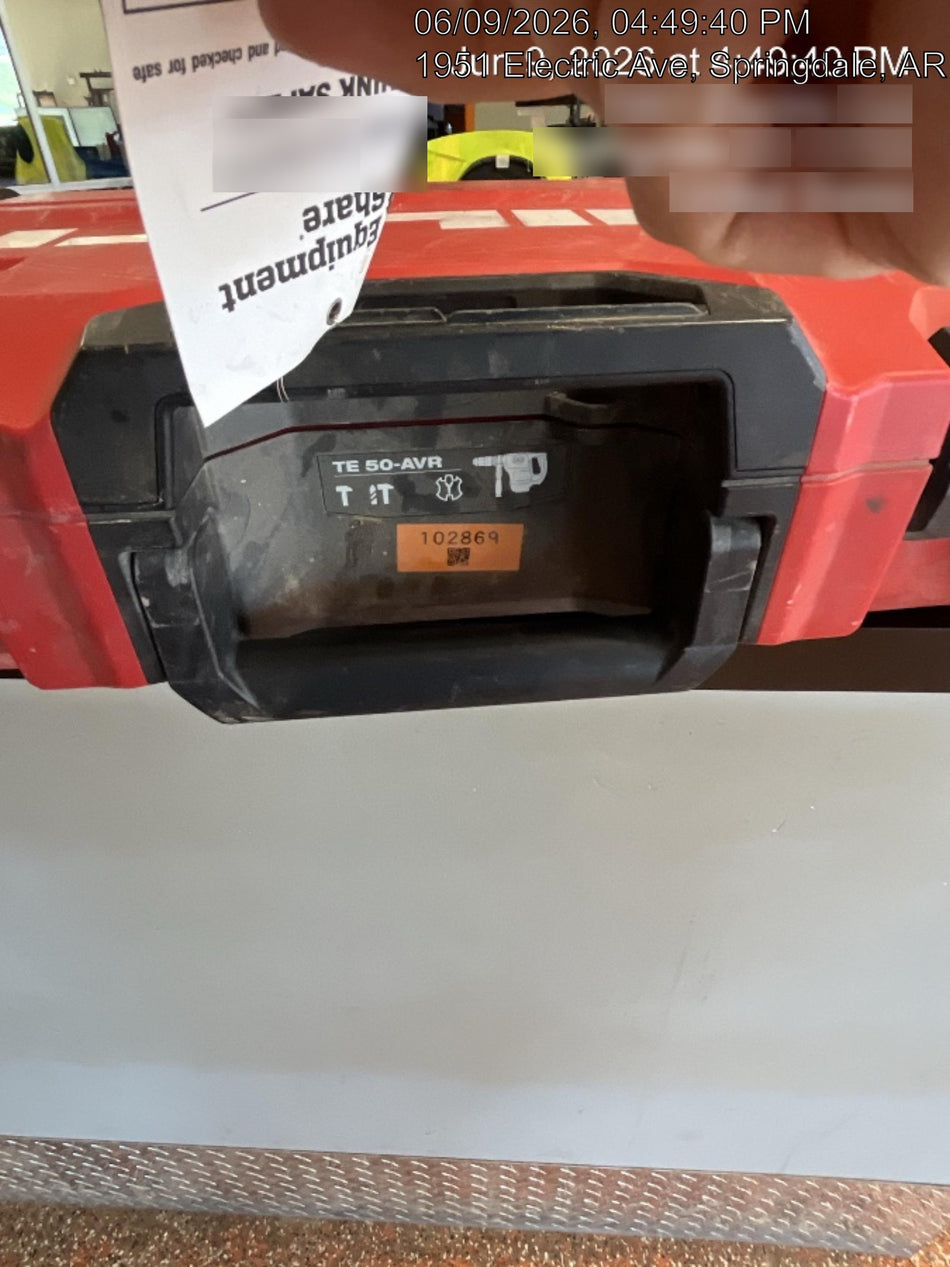 2020 HILTI TE 50-AVR