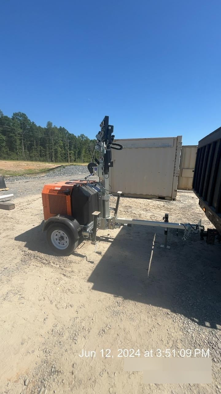 2024 Wanco WLTT-4MM4K Diesel, Deep Sea Controller, Shore Power Plug, Auto Start, (4) 350W LED Floodlights, 4kW Generator, 60 Gal Fuel Tank, 2" Ball, T3