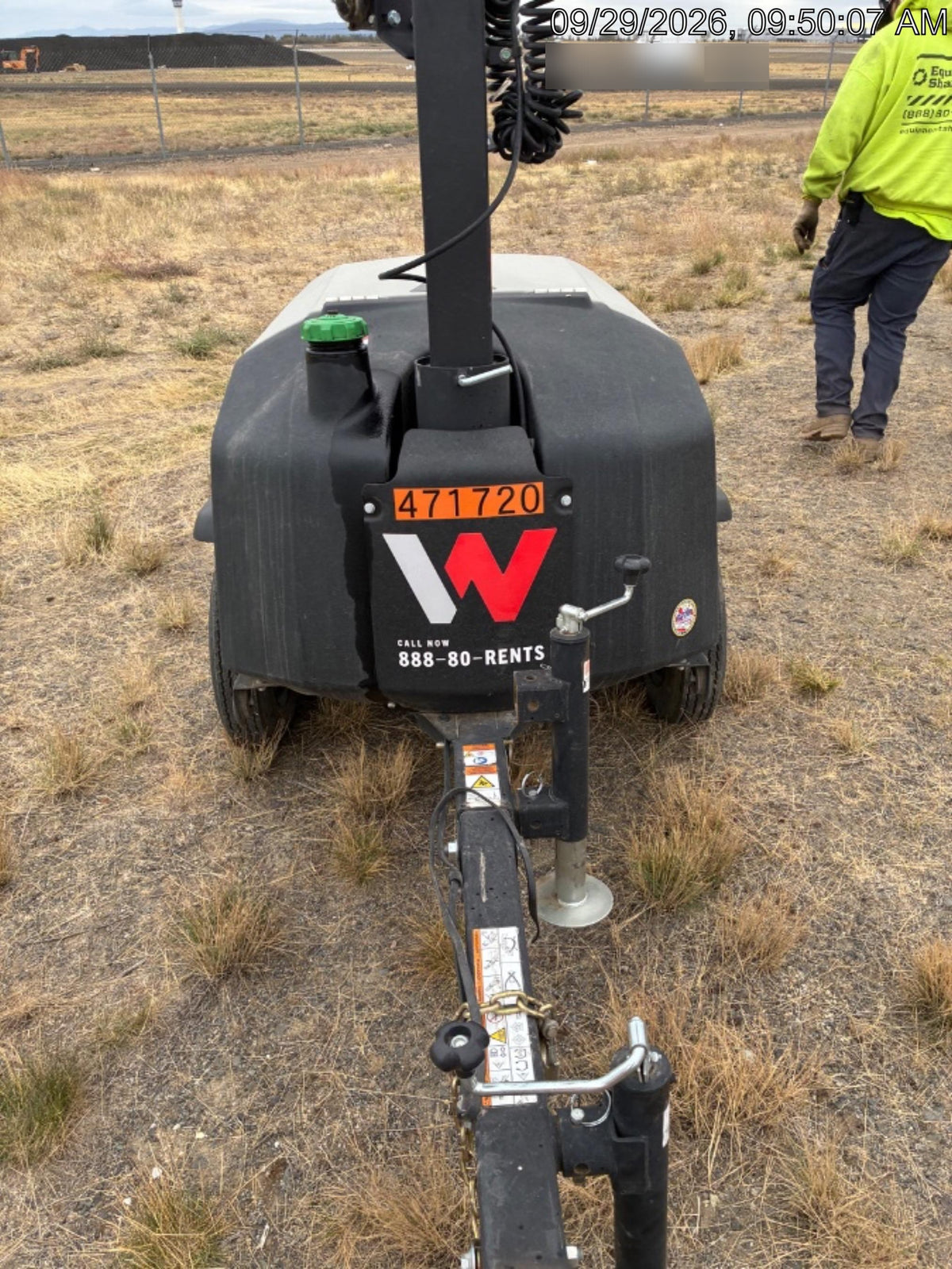 2024 Wacker Neuson LTT4 Diesel, Kohler KDW702, Deep Sea Controller, Auto Start, LED 320W, Bypass Outlet, T3