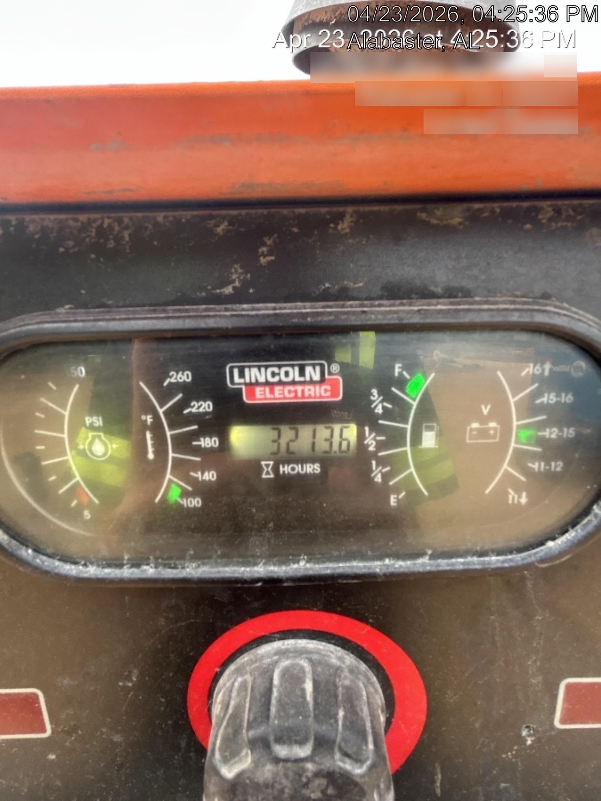 2021 Lincoln Electric Vantage 549X Ready Pak 3, ORANGE (includes trailer, cable rack, fender light kit)