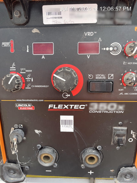 2021 LINCOLN ELECTRIC FLEXTEC 350X
