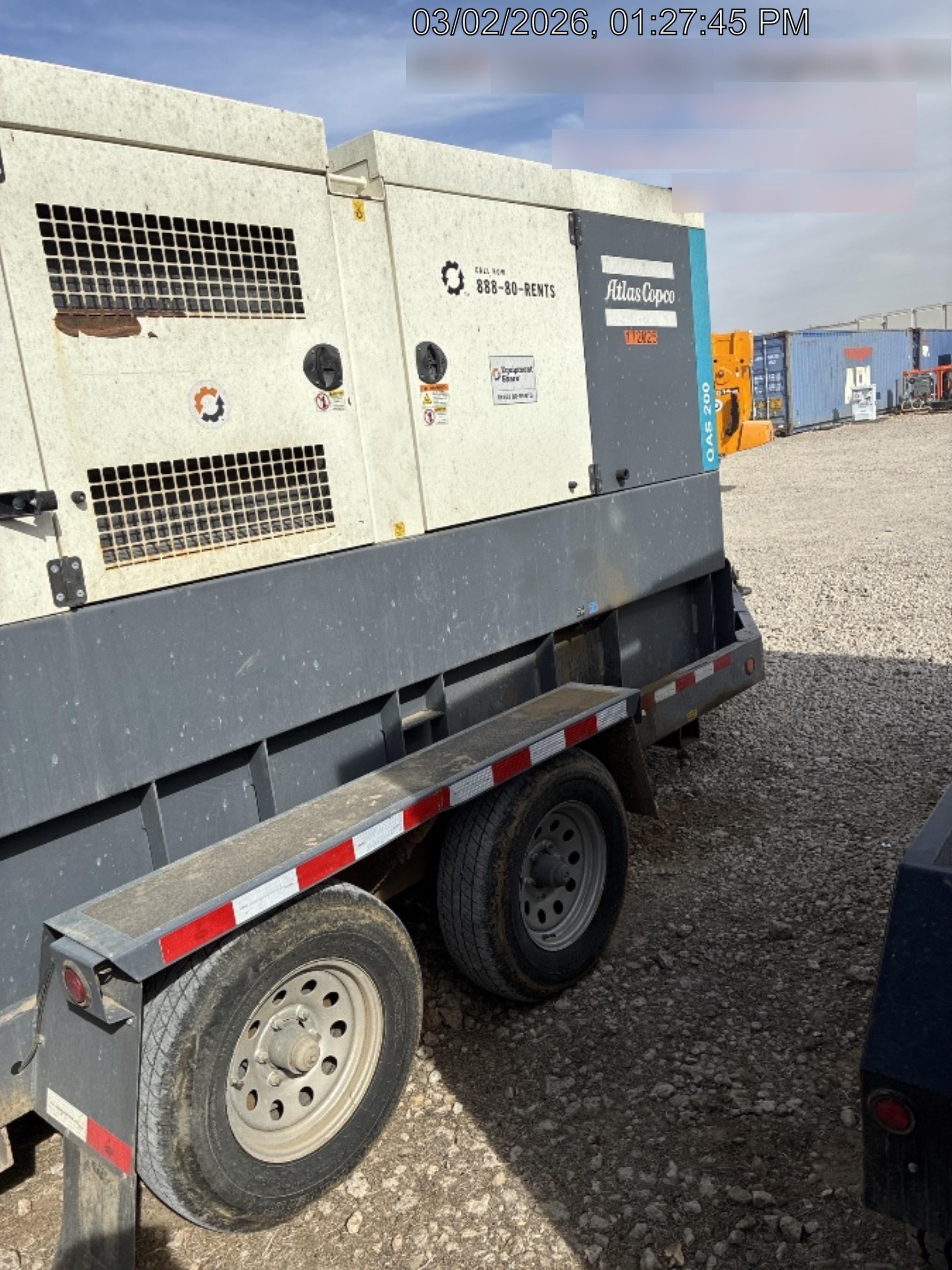 2021 ATLAS COPCO QAS200