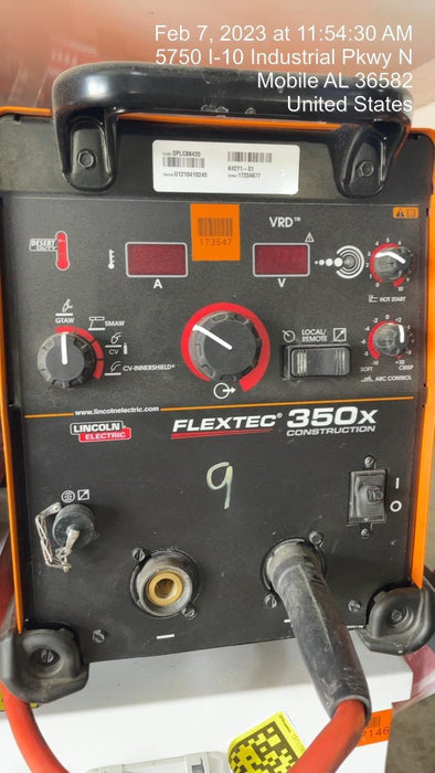 2021 LINCOLN ELECTRIC FLEXTEC 350X