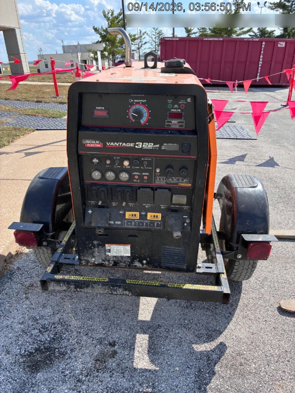 2021 Lincoln Electric Vantage 322 VANTAGE 322 READY-PAK 3