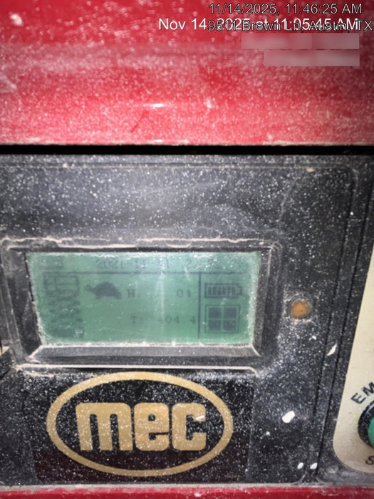 2019 MEC 1330SE Motion Alarm, Beacon, Includes MachineLink keypad and telematics device