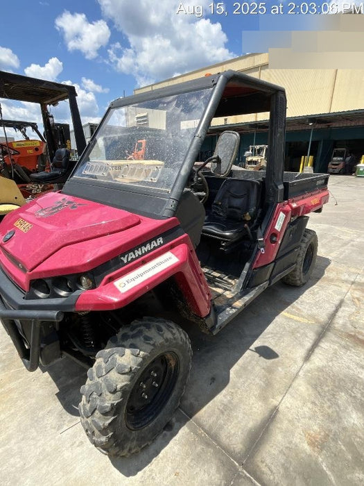 2021 Yanmar YU1000 Canopy, Steel Wheel, Poly WindShield, Beacon, Backup Alarm