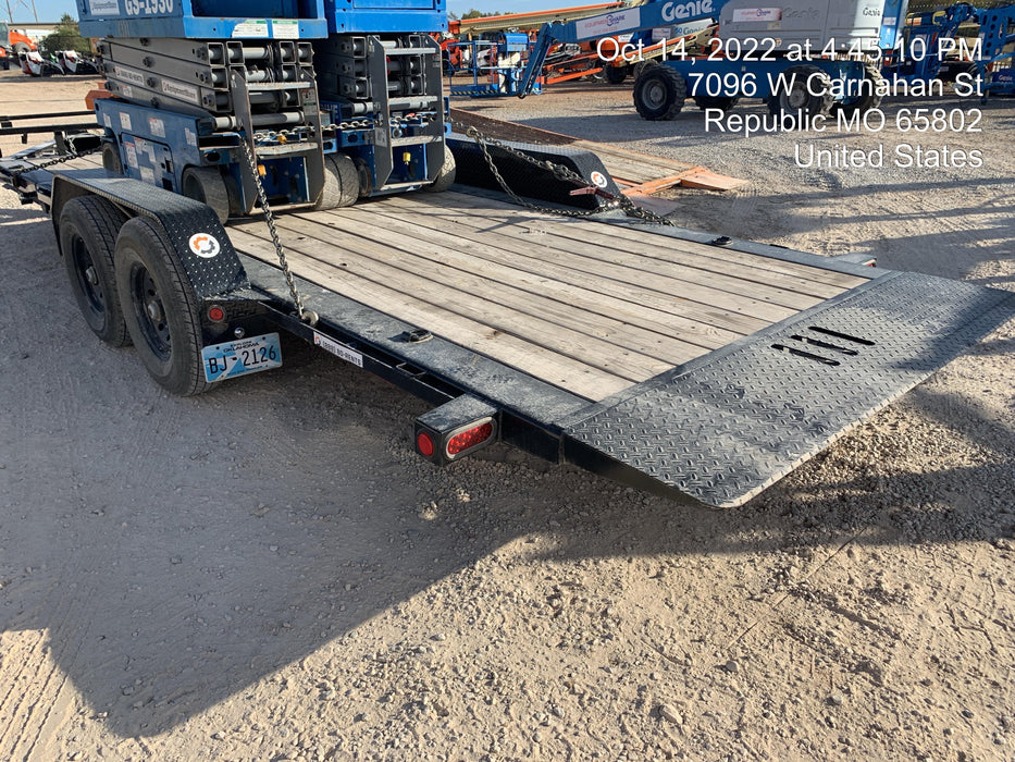 2022 LOADTRAIL Tilt-Deck Rental Trailer