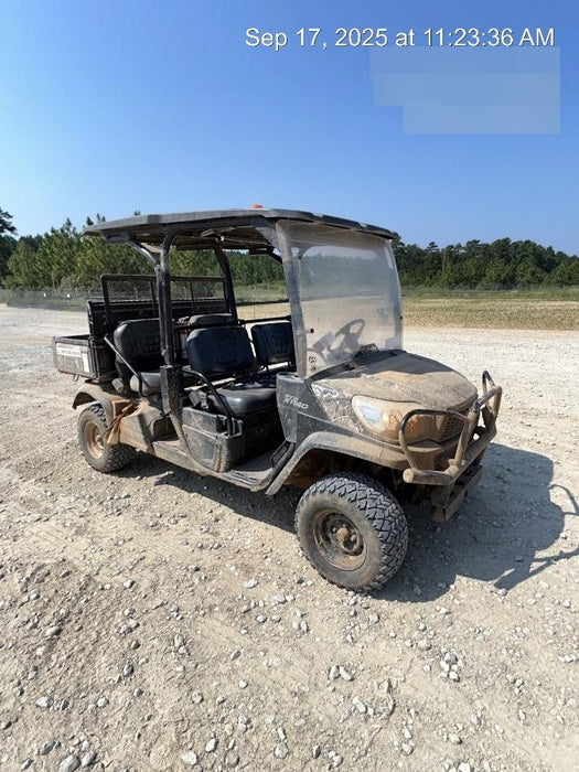 2020 Kubota RTV-X1140 CAMO, CANOPY, STROBE, BACK UP ALARM, WINDSHIELD, FIRE EXT