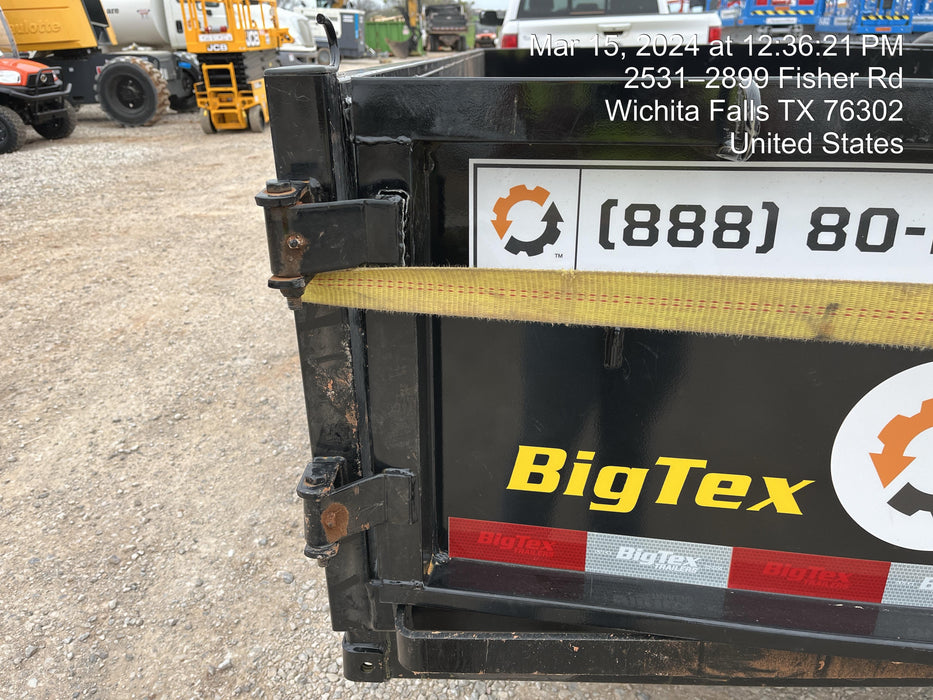 2024 BIG TEX TRAILER 14LD-14BK