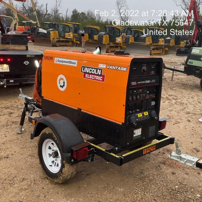 2021 Lincoln Electric Vantage 322 VANTAGE 322 READY-PAK 3