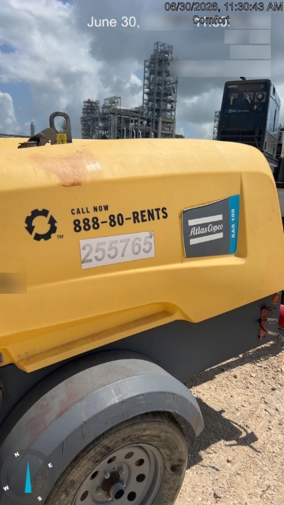 2022 ATLAS COPCO XAS188 CWK