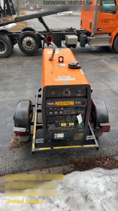 2022 Lincoln Electric LE400 Kubota V1505, Trlr, Cable Rack, Light Kit, ES Decals, T3